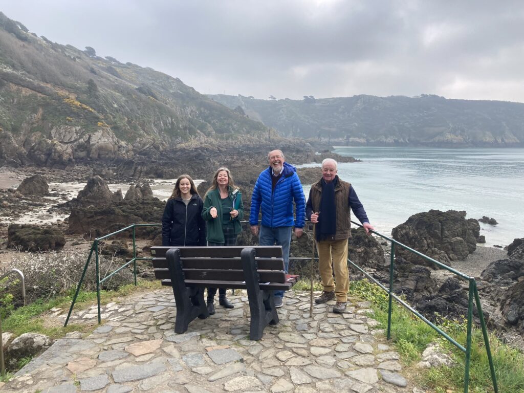 Image illustrating the 2022 Victor Hugo wild flower walk with Raymond Evison OBE at Moulin Huet, Guernsey